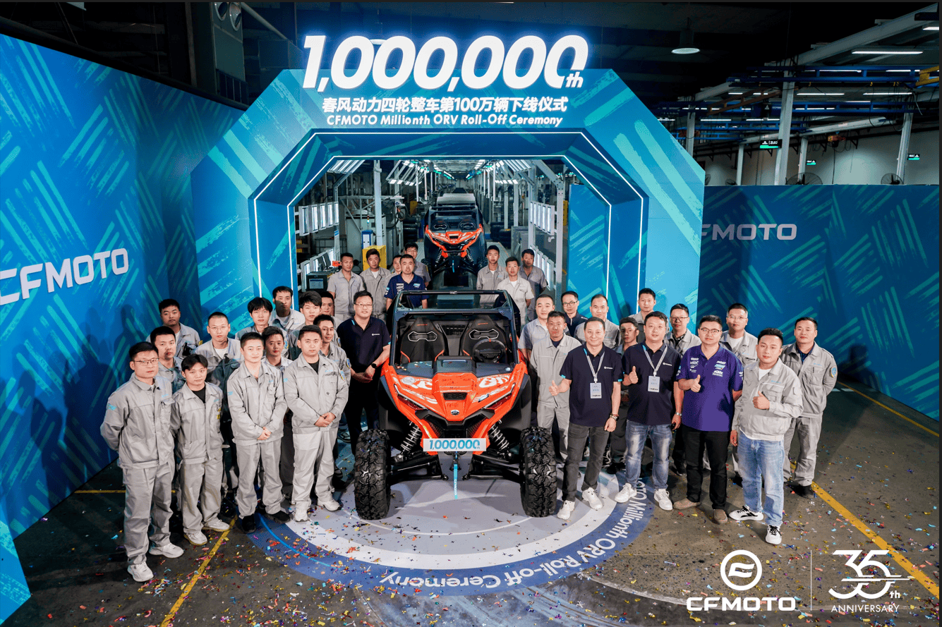 Η CFMOTO γιορτάζει τα 35 χρόνια της